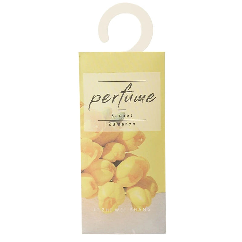 Natural Smell Incense Hanging Decor Wardrobe Sachet Closet Car Hanging Fragrance Sachet Aromatherapy Perfume Air Freshener