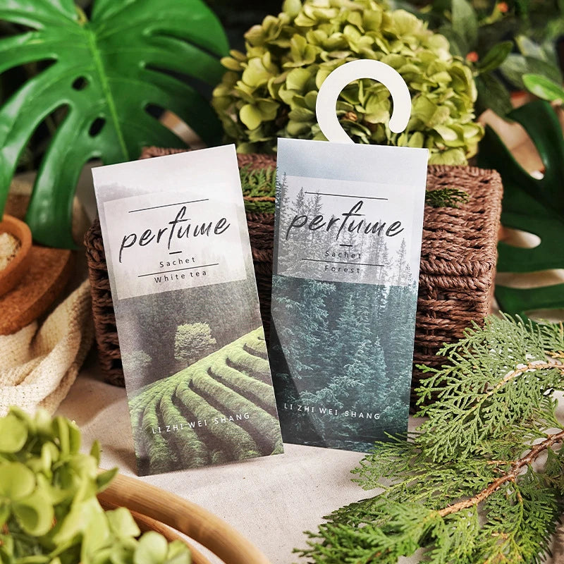Natural Smell Incense Hanging Decor Wardrobe Sachet Closet Car Hanging Fragrance Sachet Aromatherapy Perfume Air Freshener