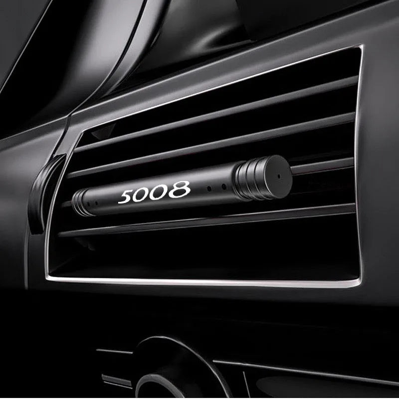 Car Air Fresheners Aroma Diffuser Vent Clips Perfume Essential Oil Sticks Automotive Fragrance For Peugeot 5008 Car Accessories