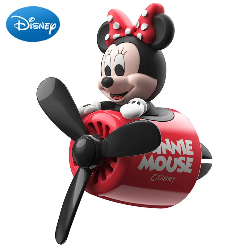 Stitch Car Air Freshener Cute Stitch Pilot Propeller Outlet Aromatherapy Car Interior Vent Fresheners Perfume Decor Gifts