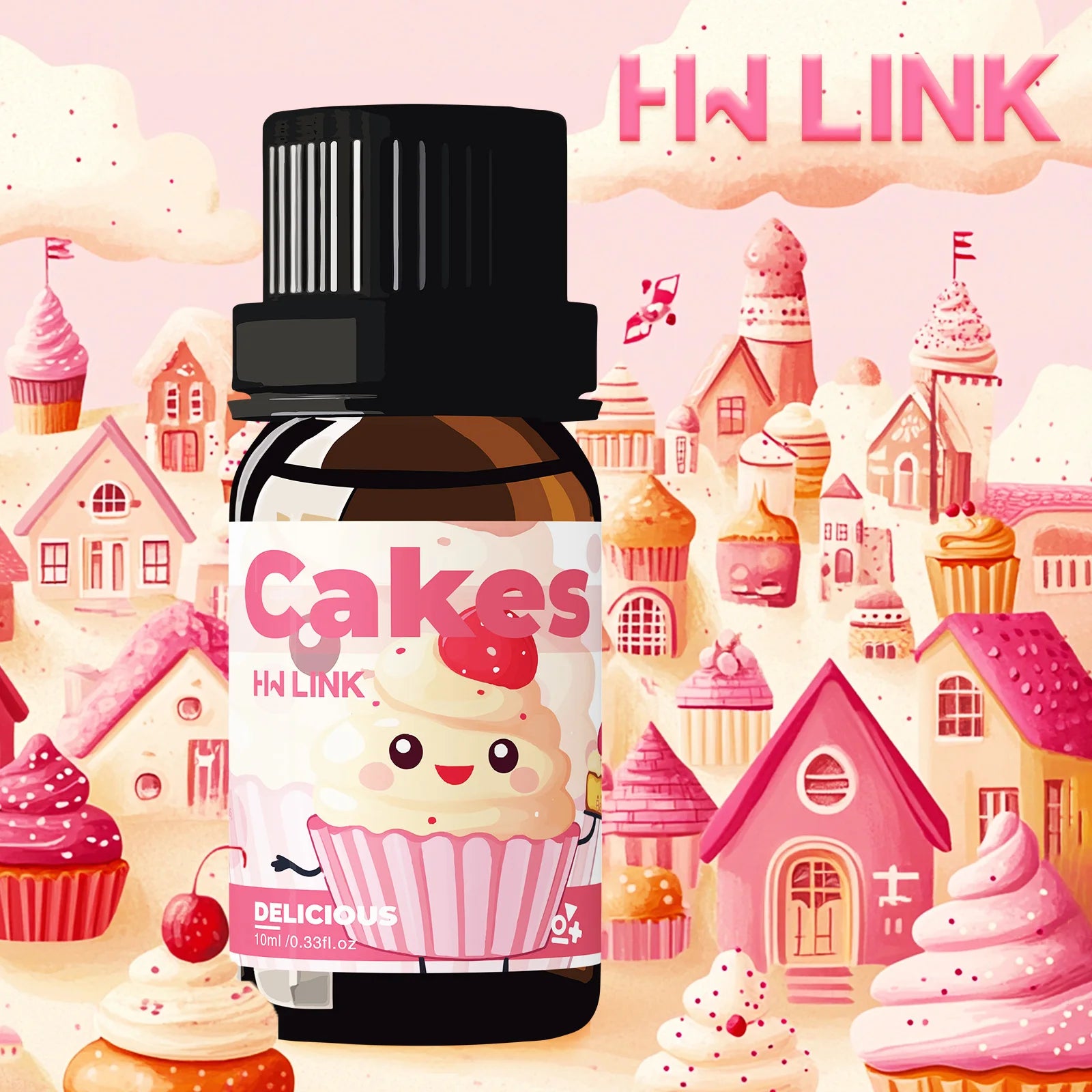 10ml Cakes Essential Oils Perfumes Skin Care Body Oil Candle, Soap Making, Aromatherapy, Humidifiers Gifts Car Air Freshener