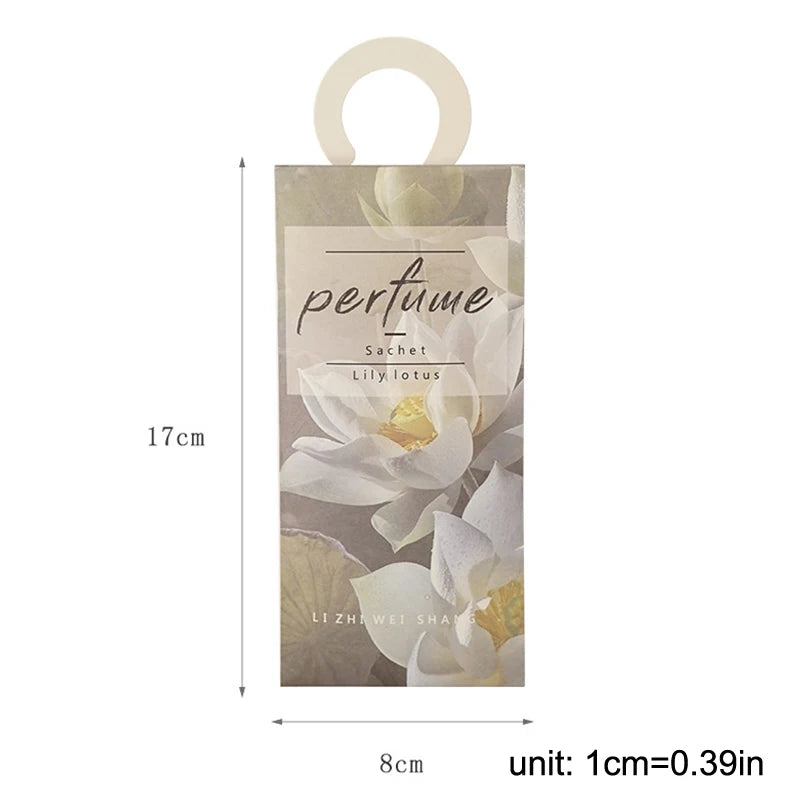 Natural Smell Incense Hanging Decor Wardrobe Sachet Closet Car Hanging Fragrance Sachet Aromatherapy Perfume Air Freshener