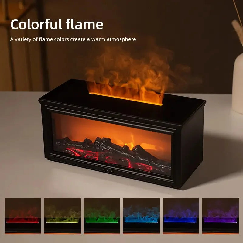 Premium 9.47oz Essential Oil Diffuser with USB-C, 7 Color LED Lights, 4 Timers, Auto Shut-Off & Remote for Office, Bedroom, Yoga