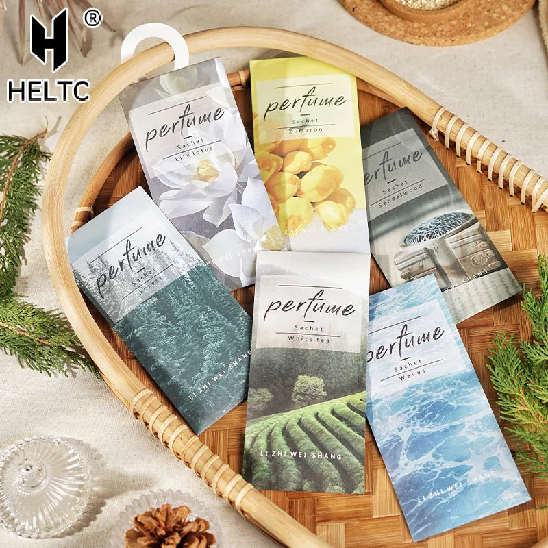 Natural Smell Incense Hanging Decor Wardrobe Sachet Closet Car Hanging Fragrance Sachet Aromatherapy Perfume Air Freshener